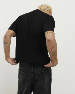 Black Slim Fit Cotton T-Shirt 3 Pack