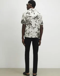 Black Slim Fit Stretch Chino Trousers