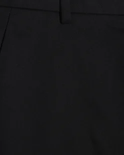 Black Slim Fit Stretch Chino Trousers