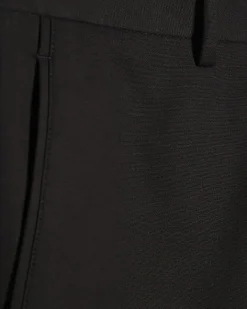 Black Slim Fit Stretch Chino Trousers