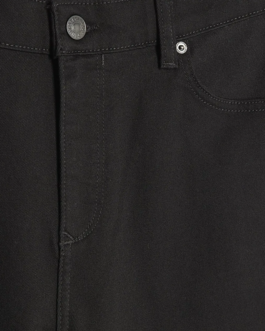 Black Slim Fit Stretch Essential Jeans