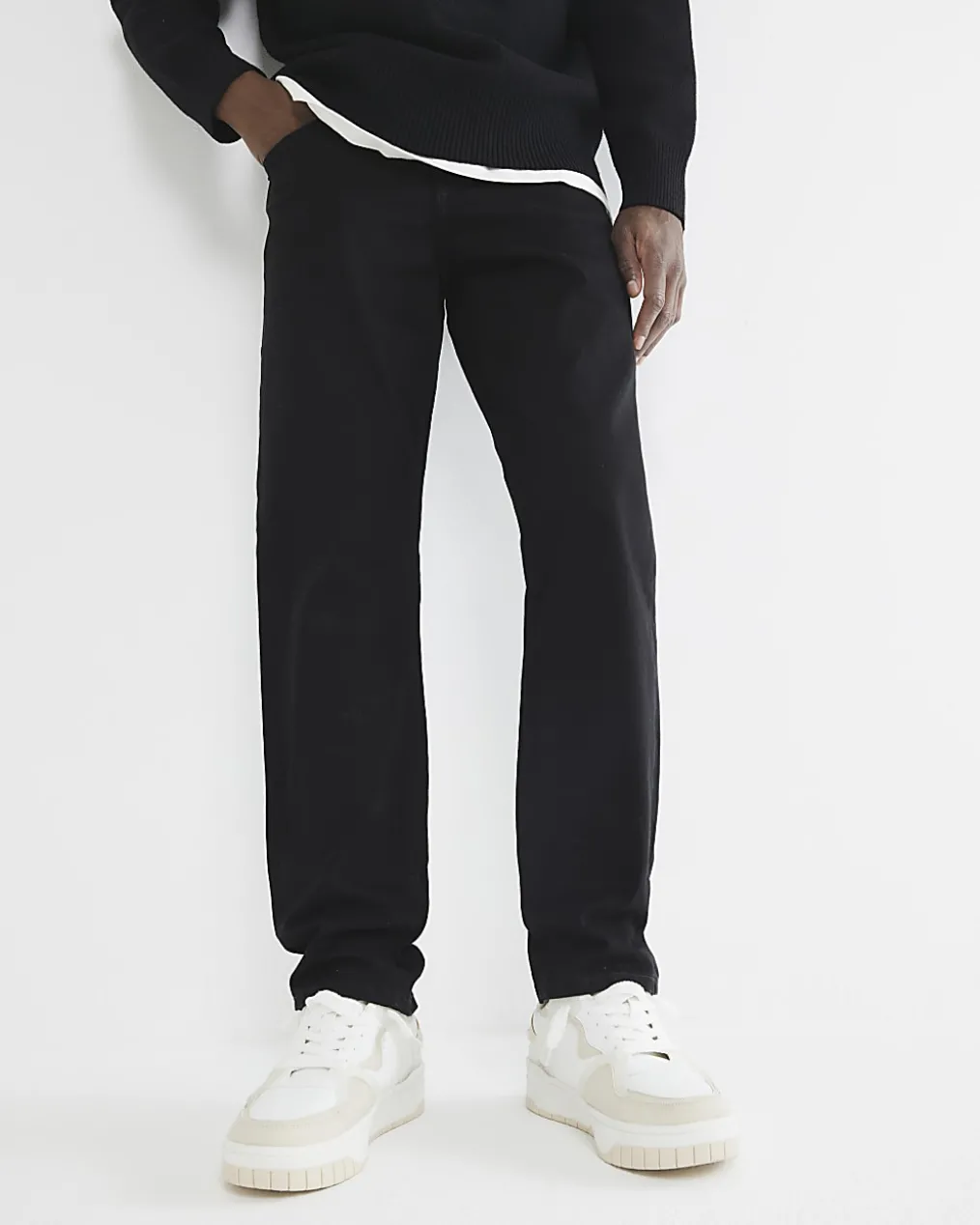 Black Slim Fit Stretch Jeans