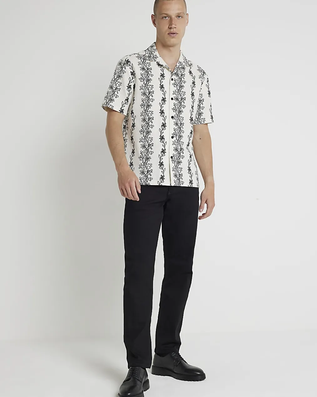 Black Slim Fit Stretch Jeans