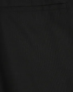 Black Slim Fit Stretch Tailored Suit Trousers