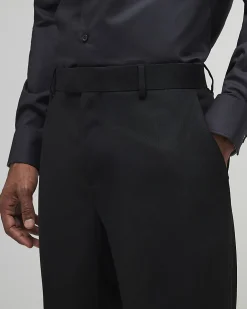 Black Slim Fit Stretch Tailored Suit Trousers