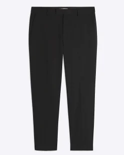 Black Slim Fit Stretch Tailored Suit Trousers