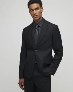 Black Slim Fit Suit Jacket