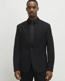 Black Slim Fit Suit Jacket