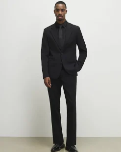 Black Slim Fit Suit Jacket