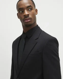 Black Slim Fit Suit Jacket