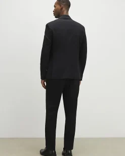 Black Slim Fit Tailored Suit Trousers