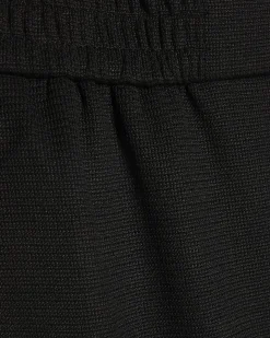 Black Slim Fit Textured Trousers
