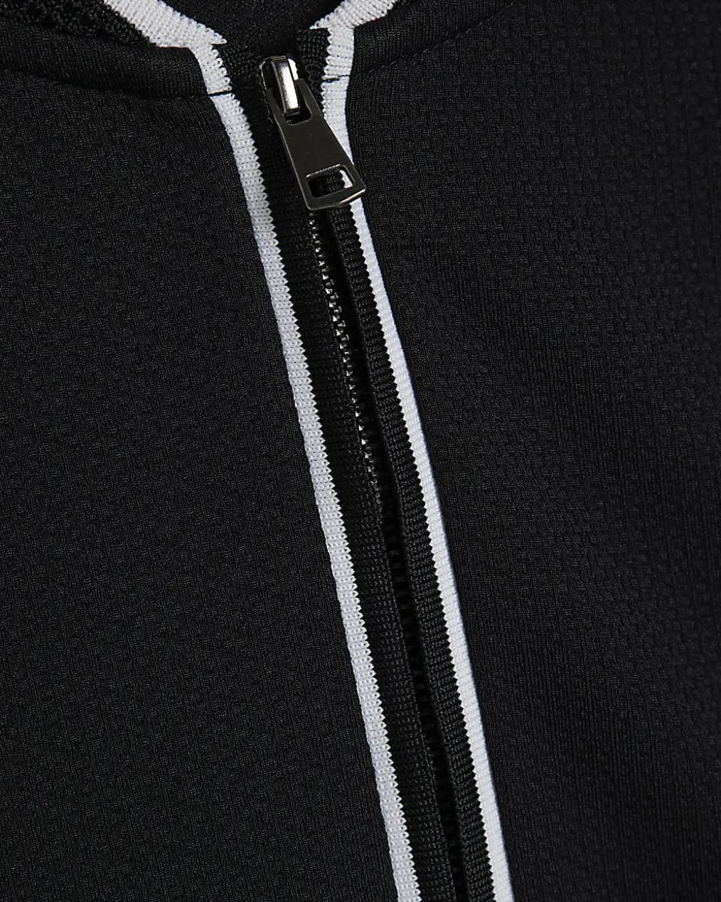 Black Slim Fit Tipped Baseball Shirt