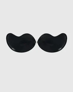 Black Stick On Mango Bra