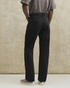 Black Straight Fit Jeans