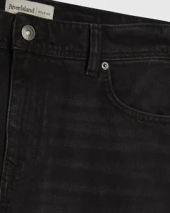 Black Straight Leg Jeans