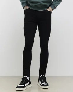 Black Super Skinny Stretch Jeans