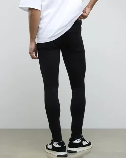 Black Super Skinny Stretch Jeans