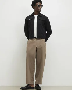 Black Textured Western Jacket