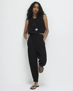 Black Tie Shoulder Lounge Set
