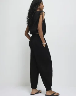 Black Tie Shoulder Lounge Set