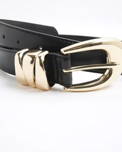 Black Triple Keeper Belt