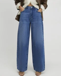 Blue Baggy Fit Jeans