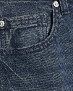 Blue Classic Barrel Jeans