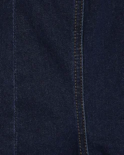 Blue Denim Sleeveless Mini Dress