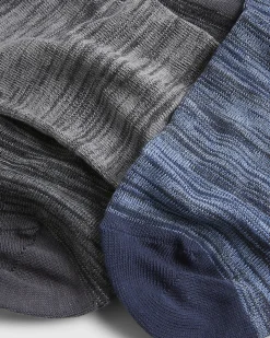 Blue Formal RI Grindle Pack Of 5 Socks