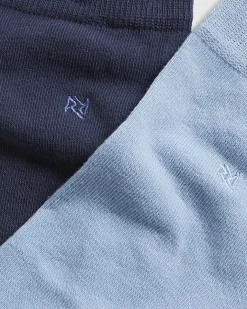 Blue Formal RI Grindle Pack Of 5 Socks