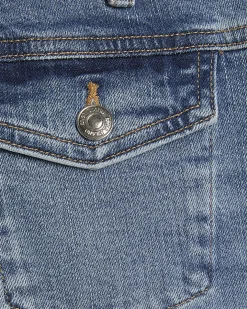 Blue High Waisted Relaxed Flare Jeans