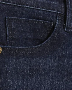 Blue High Waisted Sculpt Stretch Flare Jeans
