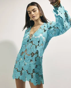 Blue Lace Shell Beach Tunic