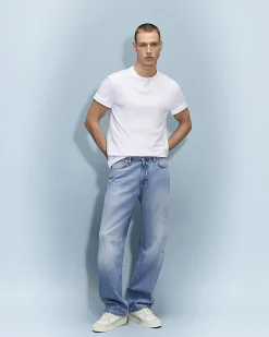 Blue Loose Fit Jeans