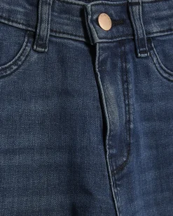 Blue Molly Mid Rise Sculpt Skinny Jeans