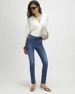 Blue Molly Sculpt Skinny Jeans