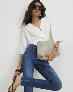 Blue Molly Sculpt Skinny Jeans