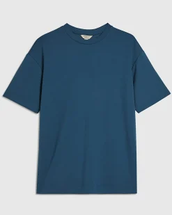 Blue Premium Short Sleeve Oversized T-Shirt