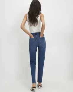 Blue Pull-On Elasticated Sculpt Slim Jeans