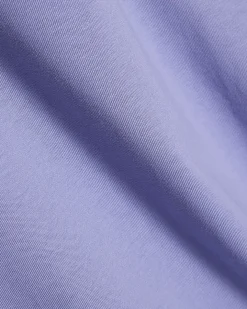 Blue Regular Fit Crew Neck Midweight T-Shirt