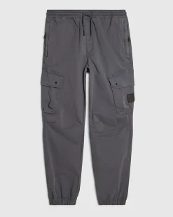 Blue Regular Fit Stretch Cargo Trousers