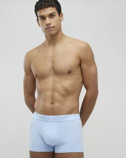 Blue RI Jacquard Pack Of 5 Trunks