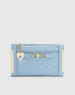 Blue RIR Monogram Mini Purse