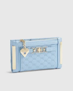 Blue RIR Monogram Mini Purse