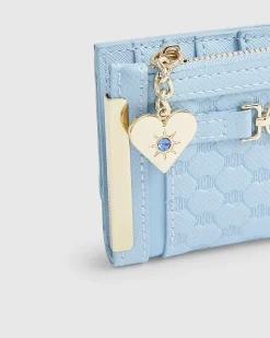 Blue RIR Monogram Mini Purse