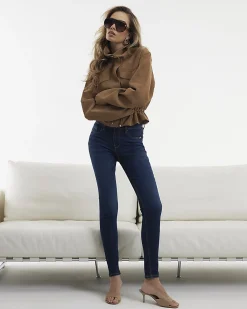 Blue Sculpt Skinny Jeans