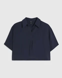 Blue Short Sleeve Polo Shirt