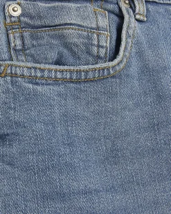 Blue Skinny Fit Stretch Jeans