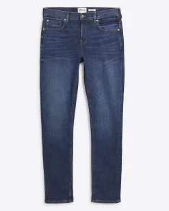 Blue Skinny Fit Stretch Jeans